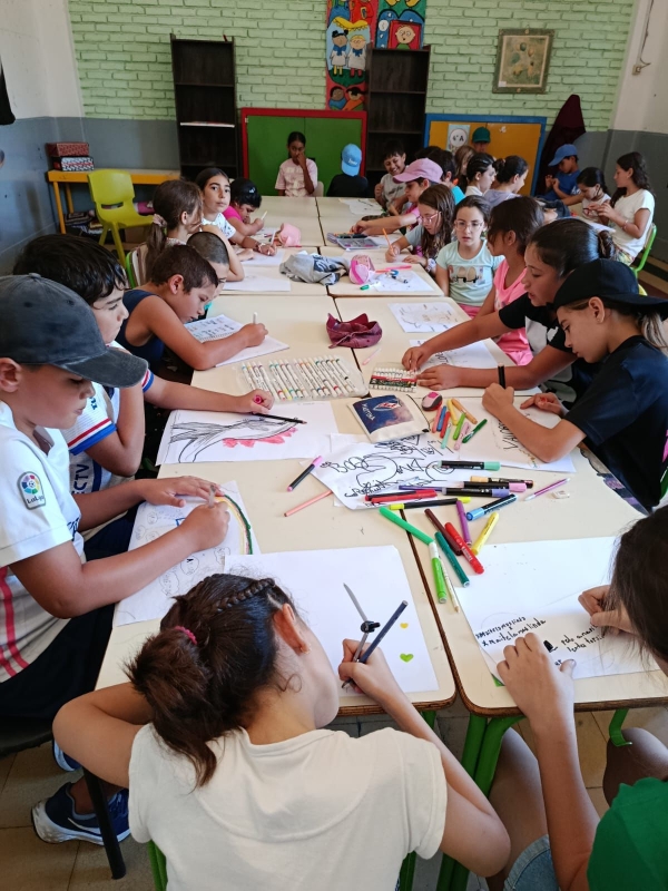 Con importante inscripción e intensa actividad comenzó proyecto de Escuela de Verano en Escuela N° 38 de Sarandí Grande