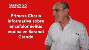 Dr. Mart&iacute;n Altuna destac&oacute; la importancia de la vacunaci&oacute;n en charla sobre encefalomielitis en Sarand&iacute; Grande