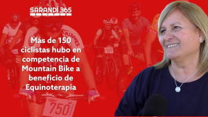 153 ciclistas se sumaron hoy a la gran competencia de MTB a beneficio de Equinoterapia en Sarand&iacute; Grande