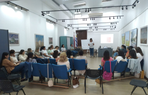 Gran participaci&oacute;n hubo en el taller organizado por Asociaci&oacute;n de Maestros de Sarand&iacute; Grande