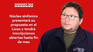 N&uacute;cleo Sinf&oacute;nico de Sarand&iacute; Grande mantendr&aacute; abiertas inscripciones hasta fin de mes y presentar&aacute; propuesta en el Liceo