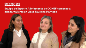 Equipo de Espacio Adolescente de COMEF comenz&oacute; a brindar talleres en Liceo de Sarand&iacute; Grande