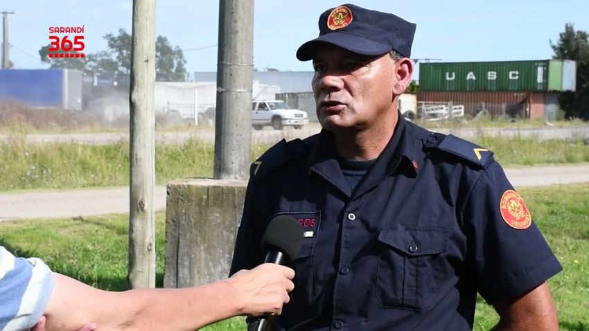 El pr&oacute;ximo lunes se celebrar&aacute; ceremonia de relevo de Jefe de Bomberos de Sarand&iacute; Grande