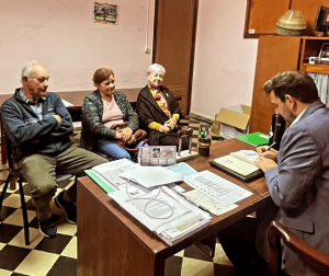 Ajustaron detalles para celebrar el Mes del Abuelo en Sarand&iacute; Grande en reuni&oacute;n con Alcalde Stopingi