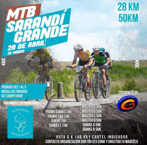 Fijaron detalles para competencia de Mountain Bike a beneficio de Centro de Equinoterapia de Sarand&iacute; Grande