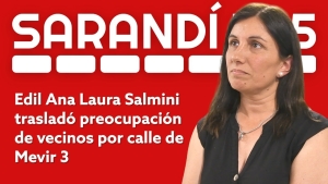 Edila Ana Laura Salmini traslad&oacute; reclamo de vecinos de Mevir 3 por se&ntilde;alizaci&oacute;n, reductores de velocidad y bituminizado en calle junto al Parque