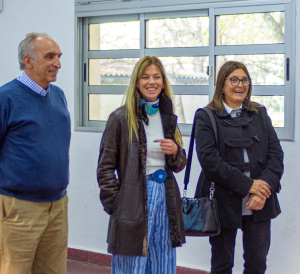 Lorena Ponce De Le&oacute;n visit&oacute; hoy Escuela Agraria de Sarand&iacute; Grande para hablar de emprendedurismo