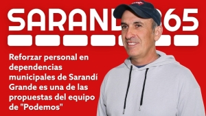 Robert "Comi" Sastre propone que Sarand&iacute; Grande cuente con m&aacute;s personal municipal "id&oacute;neo y comprometido"