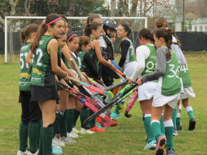 Sarand&iacute; Grande fue sede de encuentro por primera fecha de torneo de hockey
