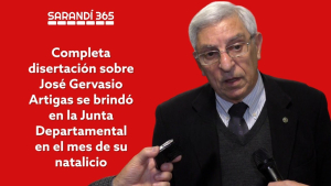 Completa disertaci&oacute;n sobre Artigas en Conmemoraci&oacute;n de su natalicio se brind&oacute; anoche en la Junta Departamental