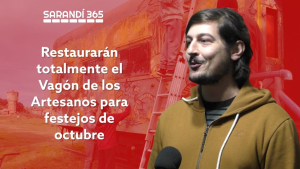 Pintar&aacute;n e iluminar&aacute;n Vag&oacute;n de los Artesanos junto a antigua estaci&oacute;n de AFE para festejos de 150 a&ntilde;os de Sarand&iacute; Grande