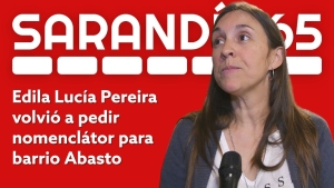 Edila Luc&iacute;a Pereira solicit&oacute; anoche por tercera vez nombres para calles del barrio Abasto en Junta Departamental