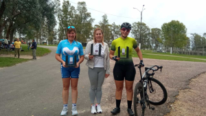 Tres ciclistas de Sarand&iacute; Grande participaron en competencia en Durazno