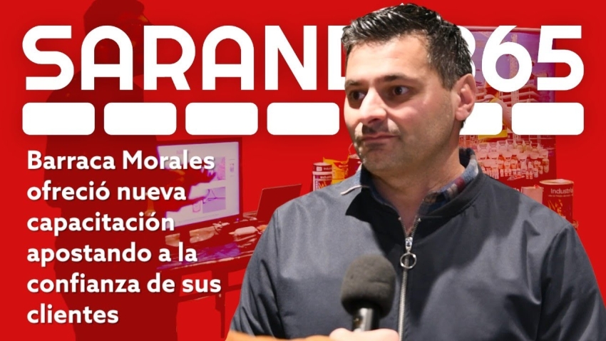 Barraca Morales y Sinteplast brindaron capacitaci&oacute;n con el objetivo final de orientar mejor al cliente en la elecci&oacute;n y aplicaci&oacute;n de sus productos