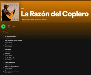 Cantautor de Sarand&iacute; Grande Hugo Cabeza lanz&oacute; nuevo disco y est&aacute; disponible en Spotify