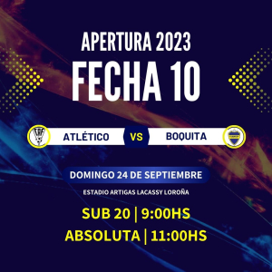 Boquita enfrentar&aacute; a Atl&eacute;tico Florida ma&ntilde;ana en Sub 20 y Primera