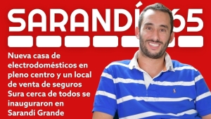 Nueva casa de electrodom&eacute;sticos y local de venta de Seguros Sura llegaron al centro de Sarand&iacute; Grande
