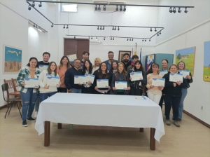 Se entregaron hoy certificados de Talleres de Operador PC en EID Sarand&iacute; Grande