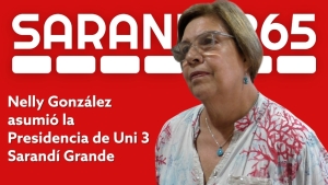 Nelly Gonz&aacute;lez asumi&oacute; la presidencia de UNI 3 Sarand&iacute; Grande y se&ntilde;al&oacute; que uno de los objetivos es sumar a m&aacute;s j&oacute;venes a&uacute;n a la instituci&oacute;n
