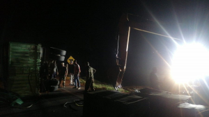 Polic&iacute;a Caminera alerta que Ruta 5 est&aacute; obstruida por vuelco en km 73