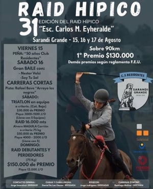 Comienzan a ajustar detalles para la 31&ordf; edici&oacute;n del Ra&iacute;d H&iacute;pico &ldquo;Esc. Carlos M. Eyheralde&rdquo; en Sarand&iacute; Grande