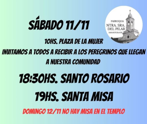 Parroquia de Sarand&iacute; Grande anunci&oacute; celebraciones para ma&ntilde;ana