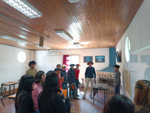 Alumnos de Escuela Agraria de Guich&oacute;n visitaron Escuela Agraria de Sarand&iacute; Grande
