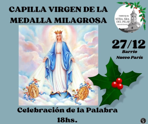 Parroquia de Sarand&iacute; Grande anunci&oacute; "Celebraci&oacute;n de la Palabra" en barrio Nuevo Par&iacute;s