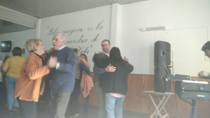 Comenz&oacute; tradicional almuerzo bailable en Asociaci&oacute;n de Pasivos de Sarand&iacute; Grande