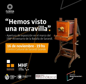 Inaugurar&aacute;n muestra en Sarand&iacute; Grande sobre historia de la fotograf&iacute;a