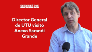 Secretario General de IDF destac&oacute; expansi&oacute;n educativa en Sarand&iacute; Grande junto a UTU e INAU