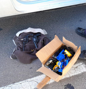 Caminera inform&oacute; que trabajaba en un vuelco cuando se detuvo a autores de copamiento en Sarand&iacute; Grande