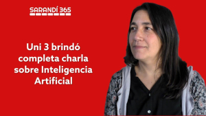 Uni 3 ofreci&oacute; completa charla sobre inteligencia artificial en Sarand&iacute; Grande
