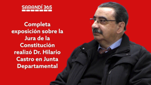 Dr. Hilario Castro del Grupo Identidad Florida brind&oacute; exposici&oacute;n sobre Jura de la Constituci&oacute;n en Junta Departamental