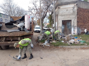 Se cumpli&oacute; hoy la primera etapa de descacharrizaci&oacute;n en Sarand&iacute; Grande