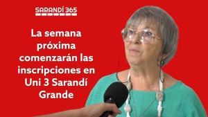 La semana pr&oacute;xima comenzar&aacute;n inscripciones en Uni 3 Sarand&iacute; Grande