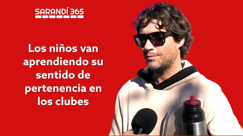 "Los ni&ntilde;os aprenden su sentido de pertenencia en los clubes y lo demuestran en la cancha" dijo DT de la Categor&iacute;a 2016 de Barrio Vi&ntilde;a
