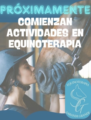 Centro de Equinoterapia de Sarand&iacute; Grande comenzar&aacute; pr&oacute;ximamente su actividad correspondiente al 2025