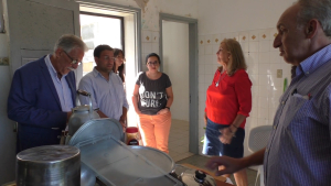 Director Gral. de UTU visit&oacute; Anexo Sarand&iacute; Grande, compartido con INAU e Intendencia de Florida