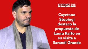 Cayetano Stopingi destac&oacute; el apoyo del interior de Florida a Laura Raffo durante su visita a Sarand&iacute; Grande