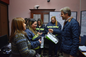 Las nuevas inspectoras de tr&aacute;nsito de Sarand&iacute; Grande fueron presentadas formalmente