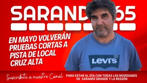 En mayo volver&aacute;n carreras cortas a pista Local Cruz Alta de Sarand&iacute; Grande