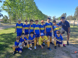 Boquita enfrent&oacute; a Avenida en F&uacute;tbol Infantil