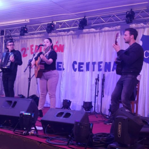 La folclorista Luc&iacute;a Aramburu de Sarand&iacute; Grande particip&oacute; en festival de Fray Marcos