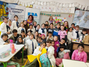 COMEF brind&oacute; hoy taller en Escuela 7 de Sarand&iacute; Grande para "desaprender la violencia"
