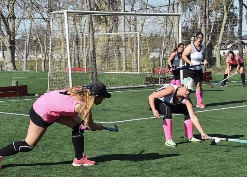 Intensa actividad desarrollaron durante el fin de semana equipos de Deportivo Hockey de Sarand&iacute; Grande