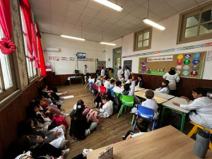Encuentro entre alumnos de Cadisar y Escuela 7 en Sarand&iacute; Grande