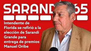 Intendente Enciso destac&oacute; que Sarand&iacute; Grande cuenta con un lugar estupendo como su teatro para acercar Premios Manuel Oribe al interior