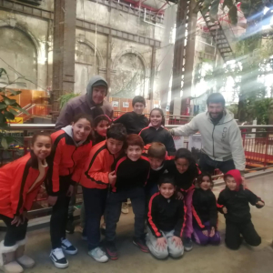 Ni&ntilde;os del Club "Nuestras Estrellitas" de Sarand&iacute; Grande visitaron complejo recreativo de Fundaci&oacute;n La Muralla