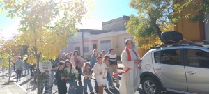 Con celebraciones por Domingo de Ramos, comenzaron hoy actividades de Semana Santa en Parroquia de Sarand&iacute; Grande
